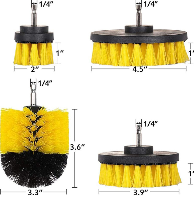 Multifunctional Brush For Automobile Tires