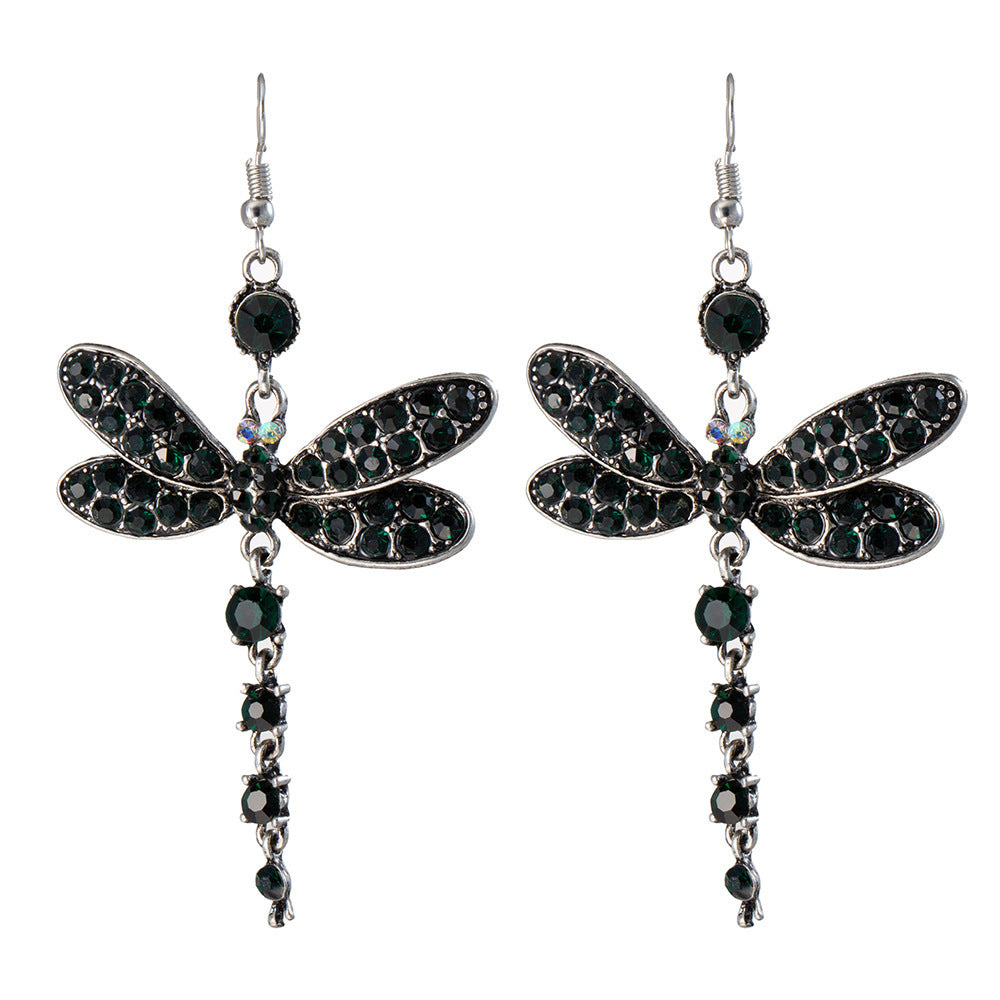 Dragonfly Retro Exaggerated Ear Jewelry