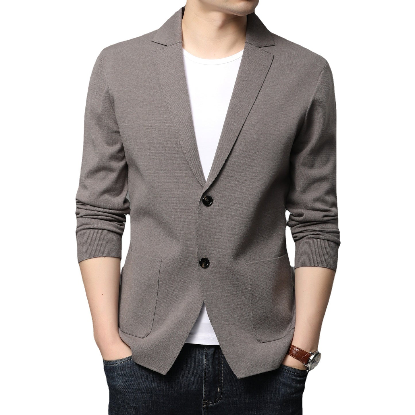 Men\'S T-Shirt Coat Korean Version