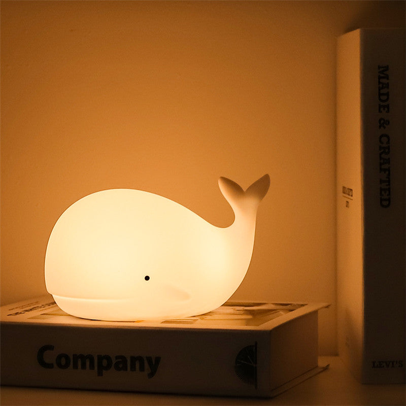 Dolphin Changing Color, Colorful Atmosphere Night Light