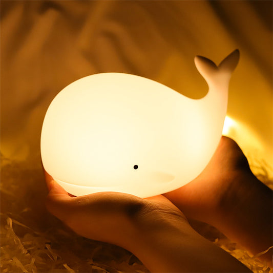 Dolphin Changing Color, Colorful Atmosphere Night Light