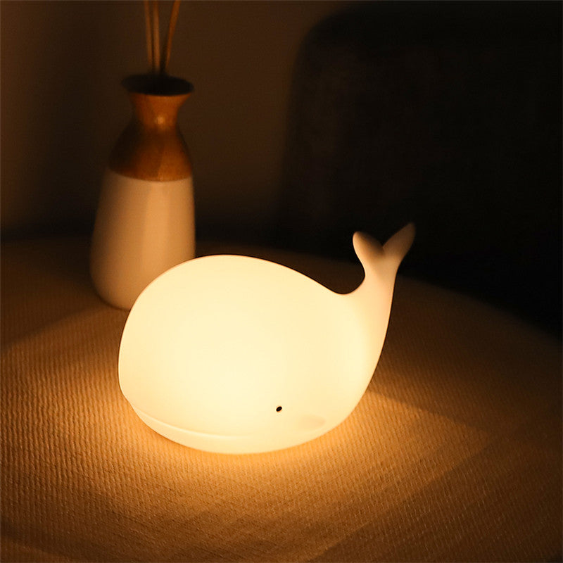 Dolphin Changing Color, Colorful Atmosphere Night Light