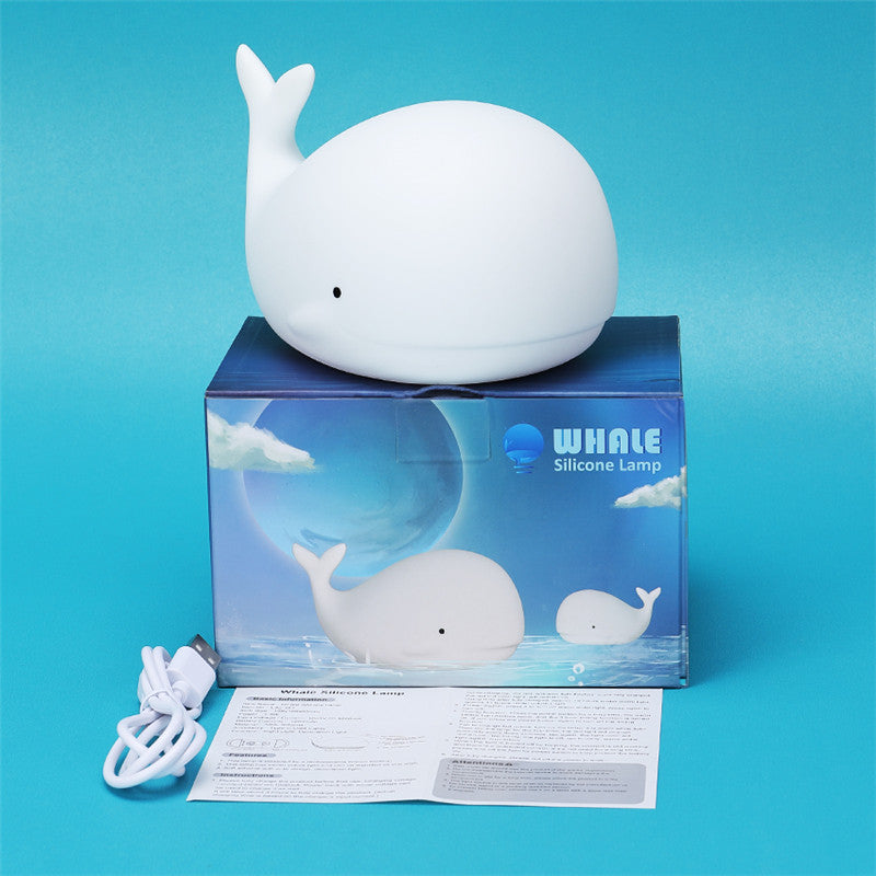 Dolphin Changing Color, Colorful Atmosphere Night Light