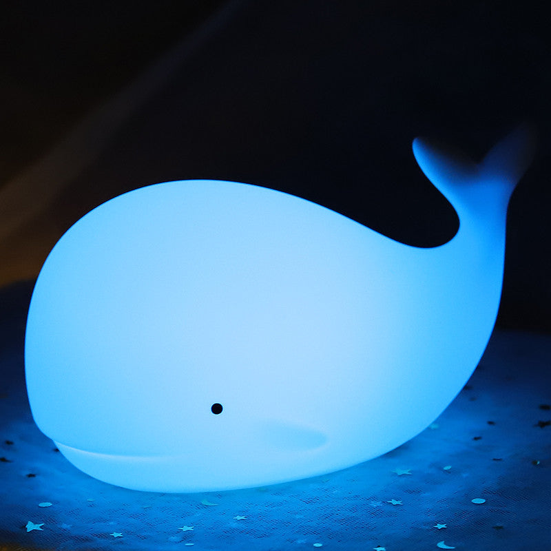 Dolphin Changing Color, Colorful Atmosphere Night Light