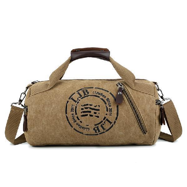 Canvas Large-Capacity Shoulder Bag