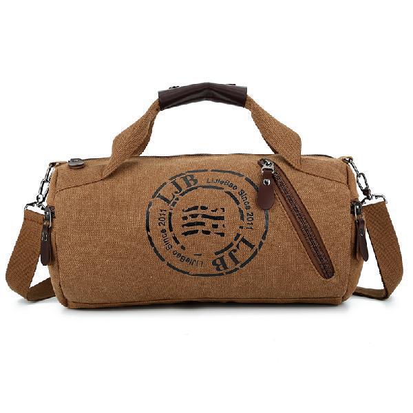 Canvas Large-Capacity Shoulder Bag