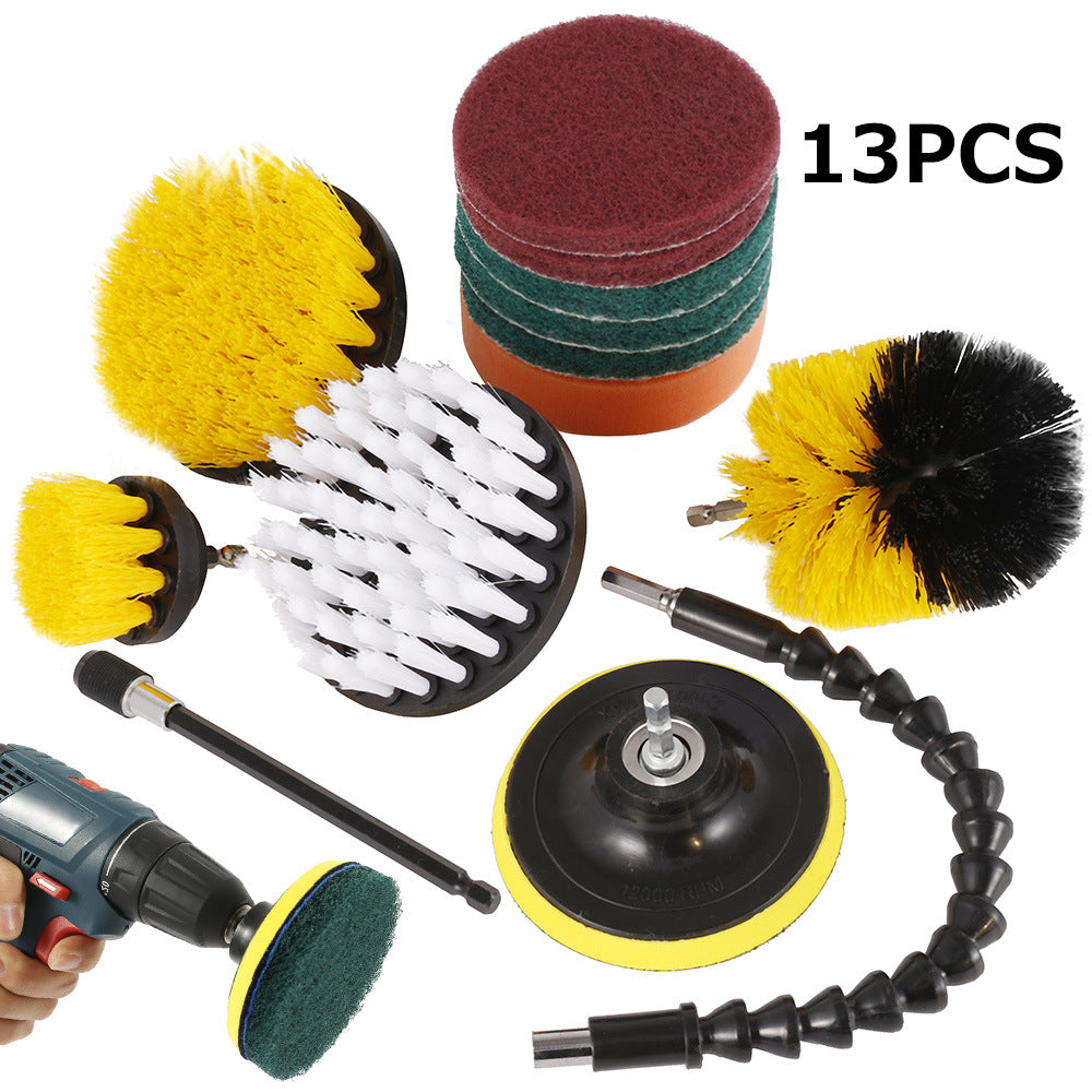 Multifunctional Brush For Automobile Tires