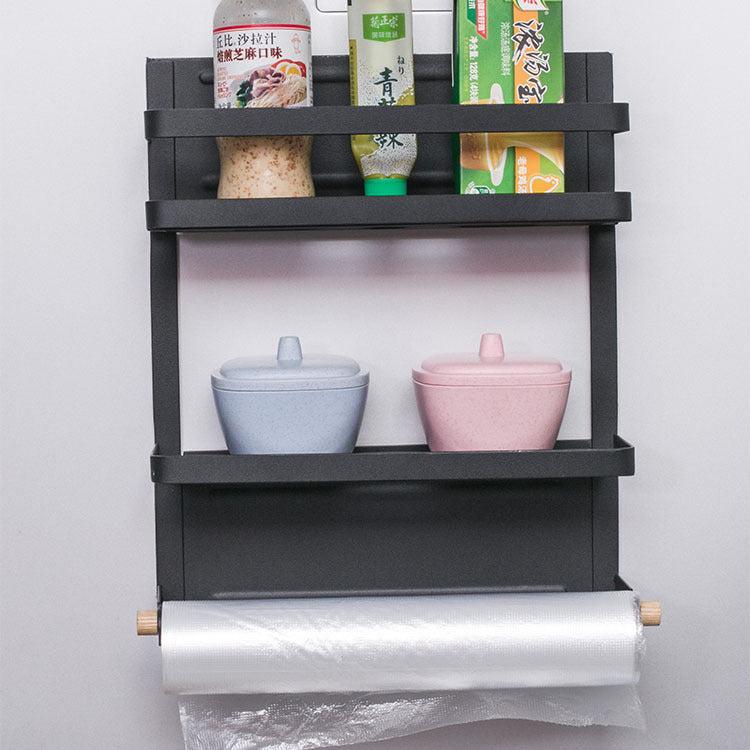 Magnetic refrigerator rack