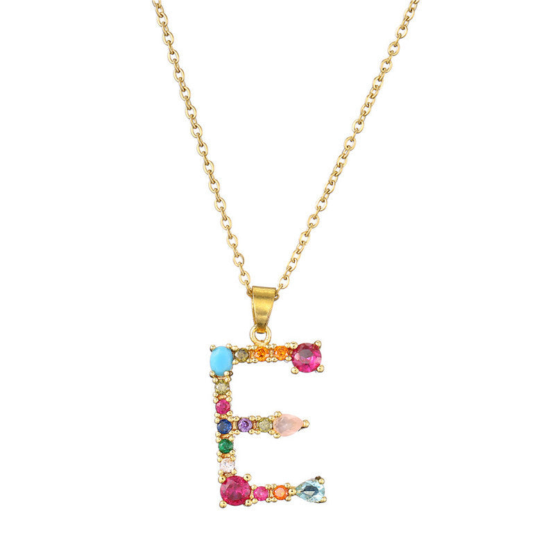 26 English Letter Necklace