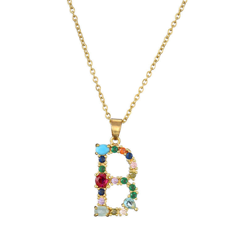 26 English Letter Necklace