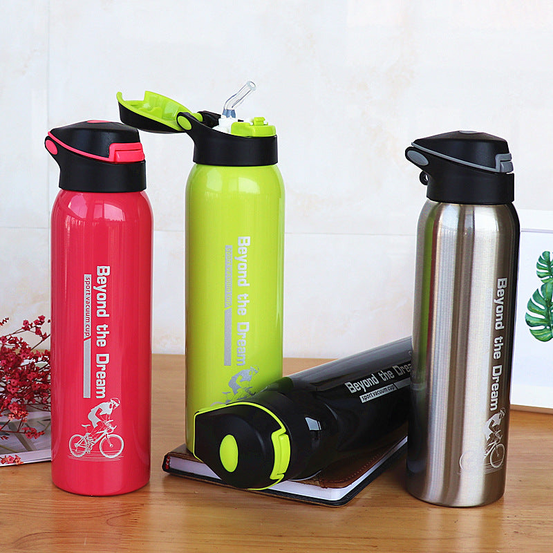 500ML Sport Thermos Water Bottle