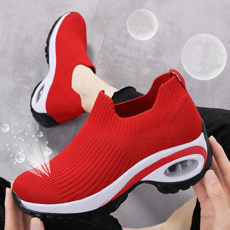 Women Air Cushion Mesh Breathable Sports Shoes