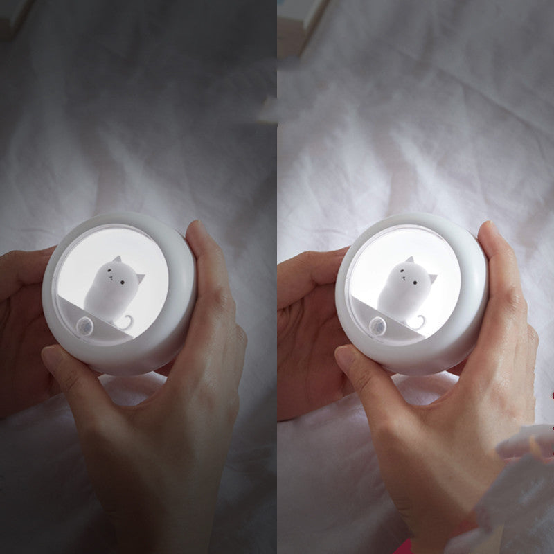 Creative Body Induction Cat Night Light Pet Bedroom Atmosphere Motion Sensor Bedroom Lamps