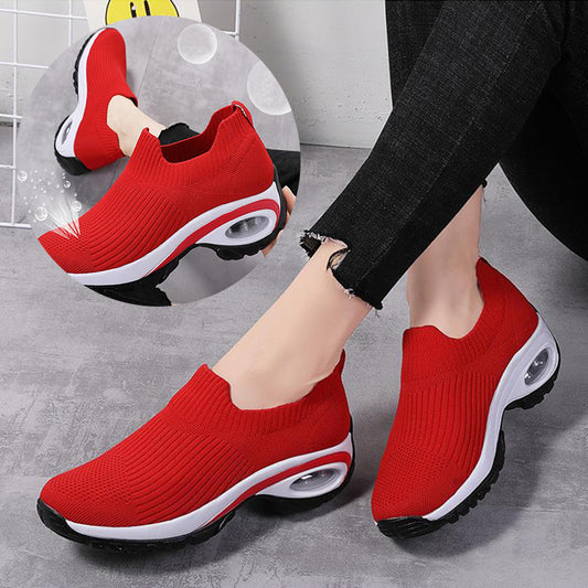 Women Air Cushion Mesh Breathable Sports Shoes