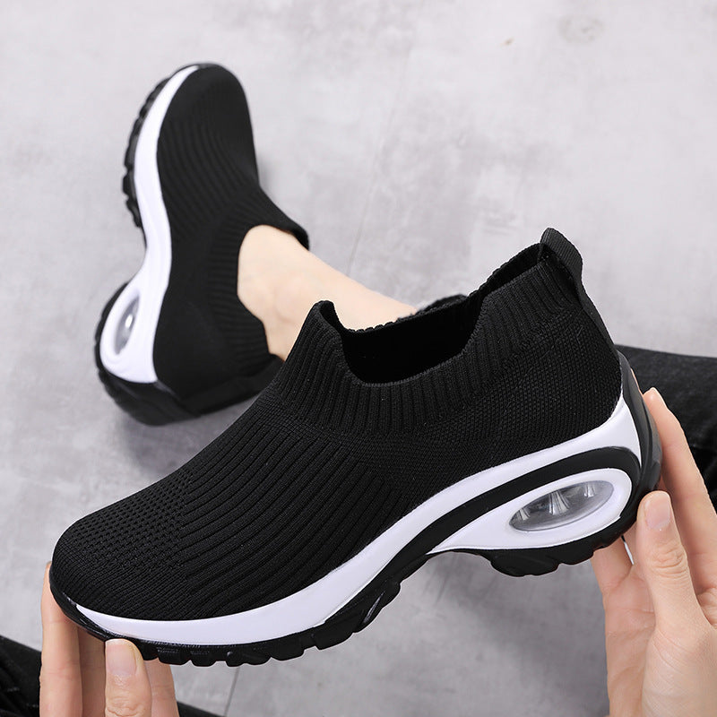 Women Air Cushion Mesh Breathable Sports Shoes