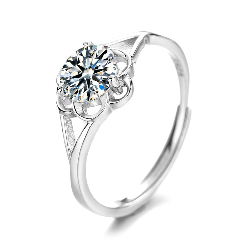 Zircon/Diamond Women Ring