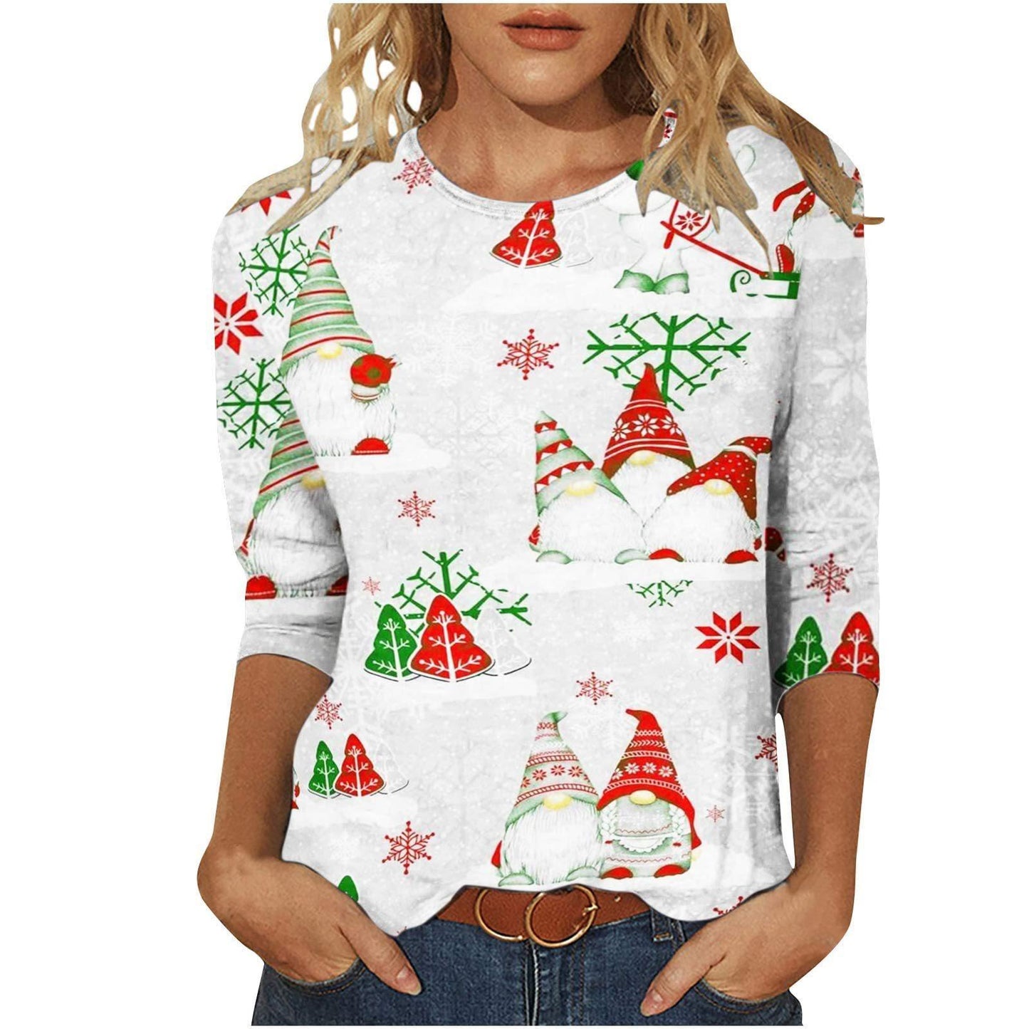 Christmas Women's T-shirt 3d Homewear