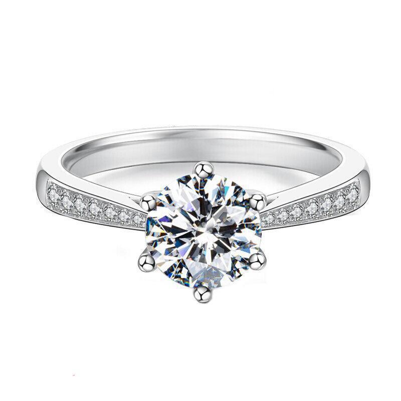 Zircon/Diamond Women Ring