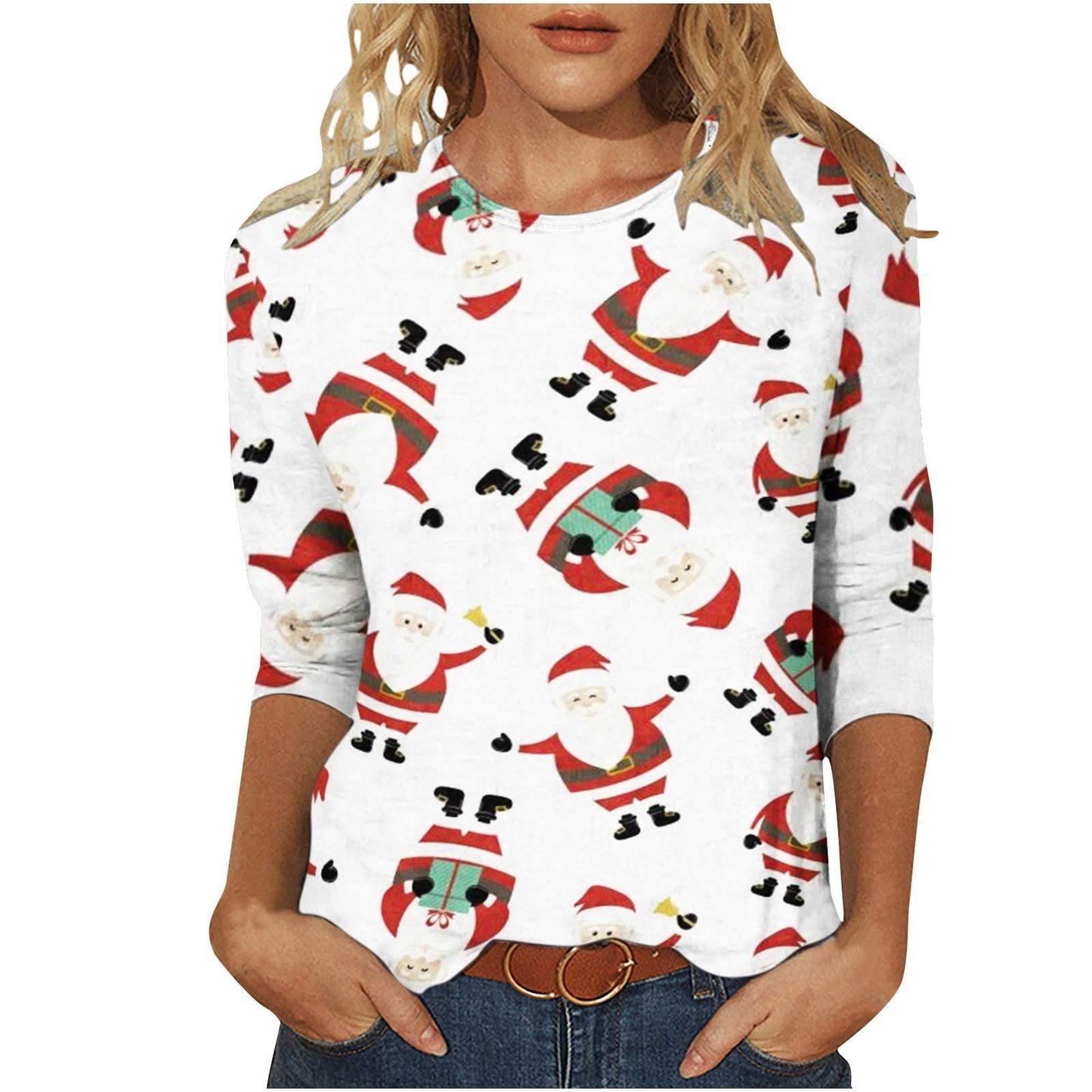 Christmas Women's T-shirt 3d Homewear