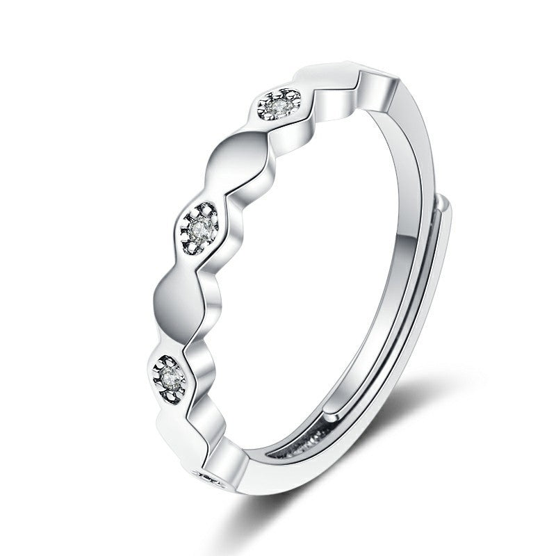 Zircon/Diamond Women Ring