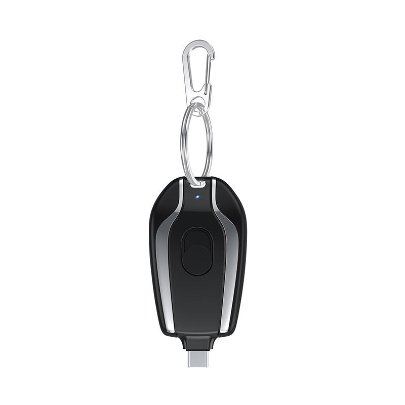 Mini Emergency Key Chain Charging Treasure Wireless