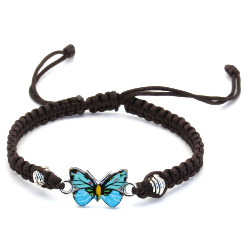 Hand-woven Butterfly Bracelet for Women