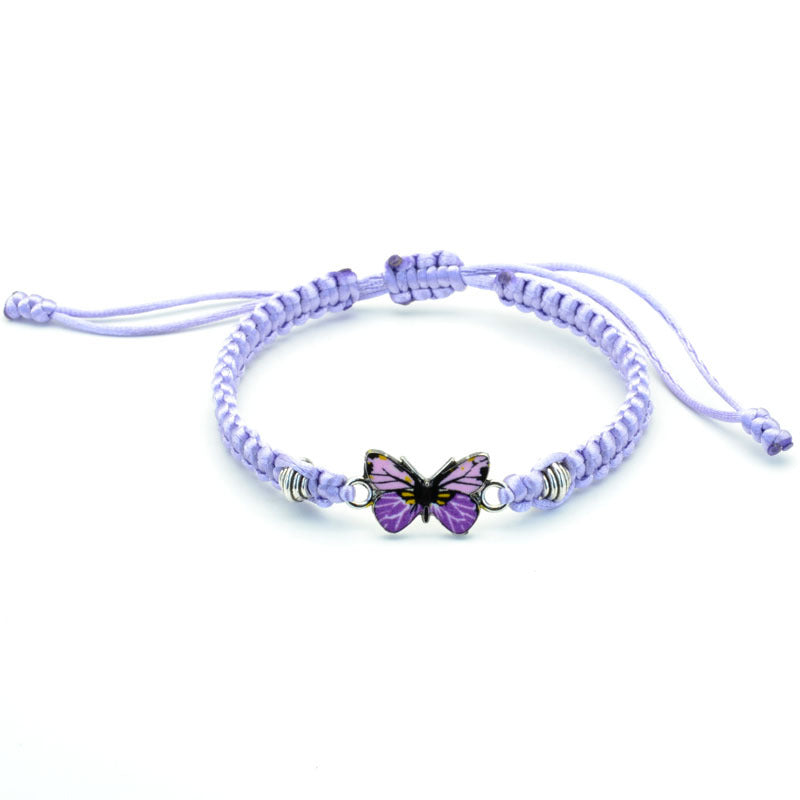 Hand-woven Butterfly Bracelet for Women