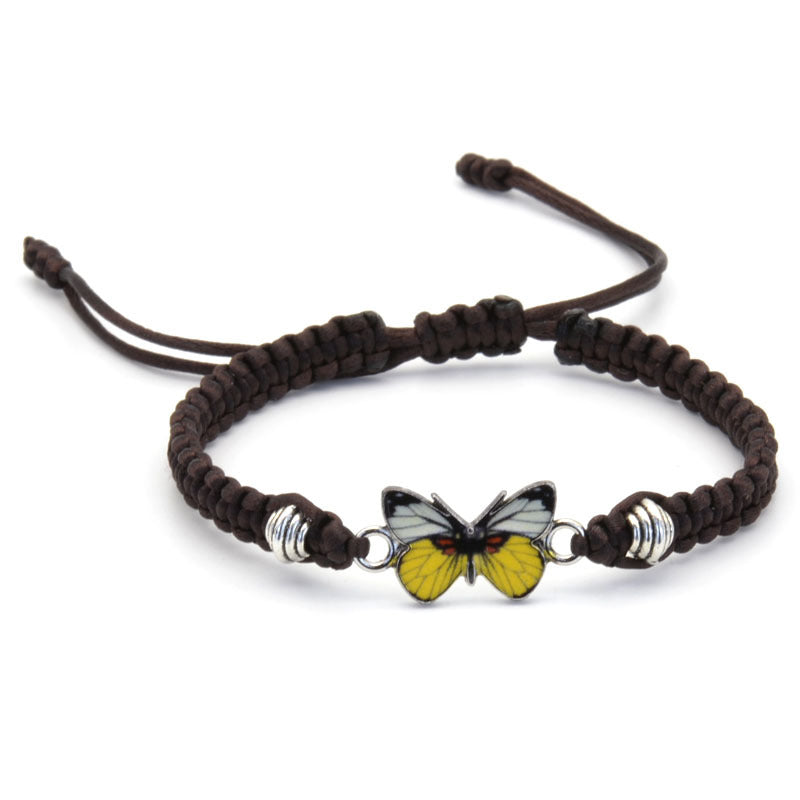 Hand-woven Butterfly Bracelet for Women