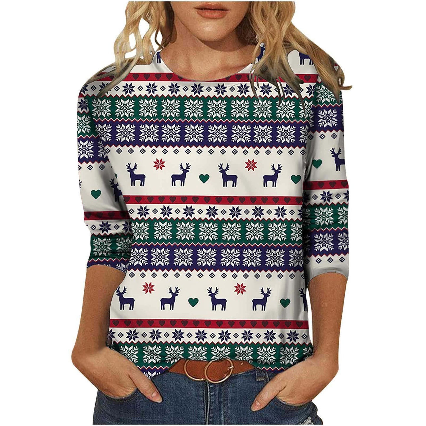 Christmas Women's T-shirt 3d Homewear