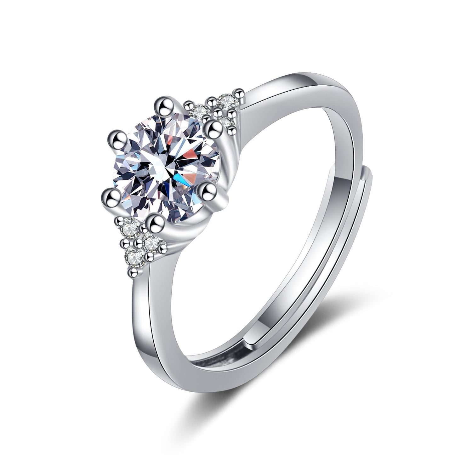 Zircon/Diamond Women Ring