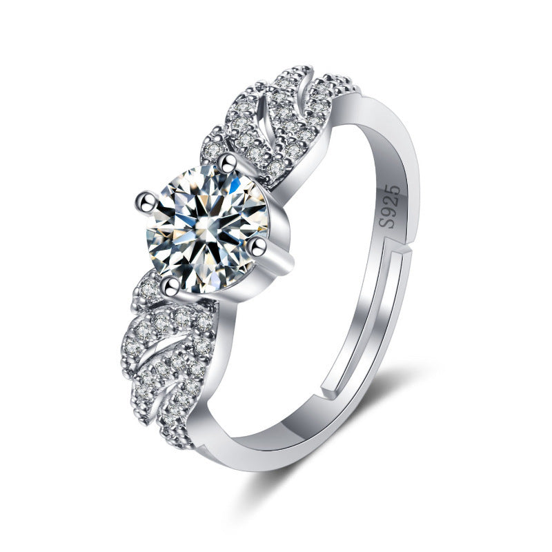 Zircon/Diamond Women Ring