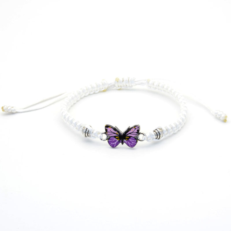 Hand-woven Butterfly Bracelet for Women