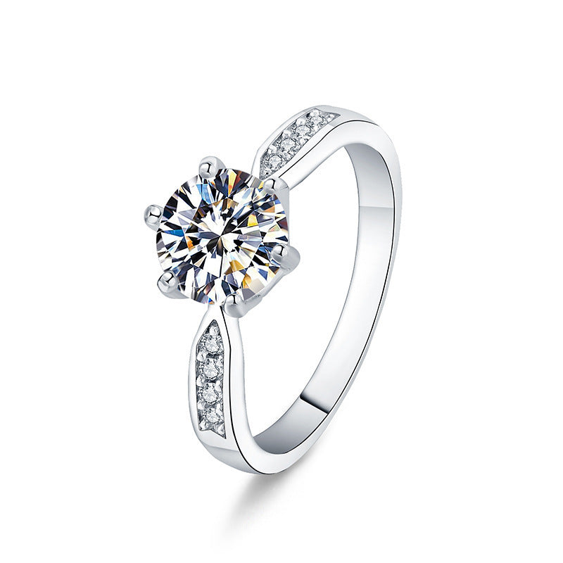 Zircon/Diamond Women Ring