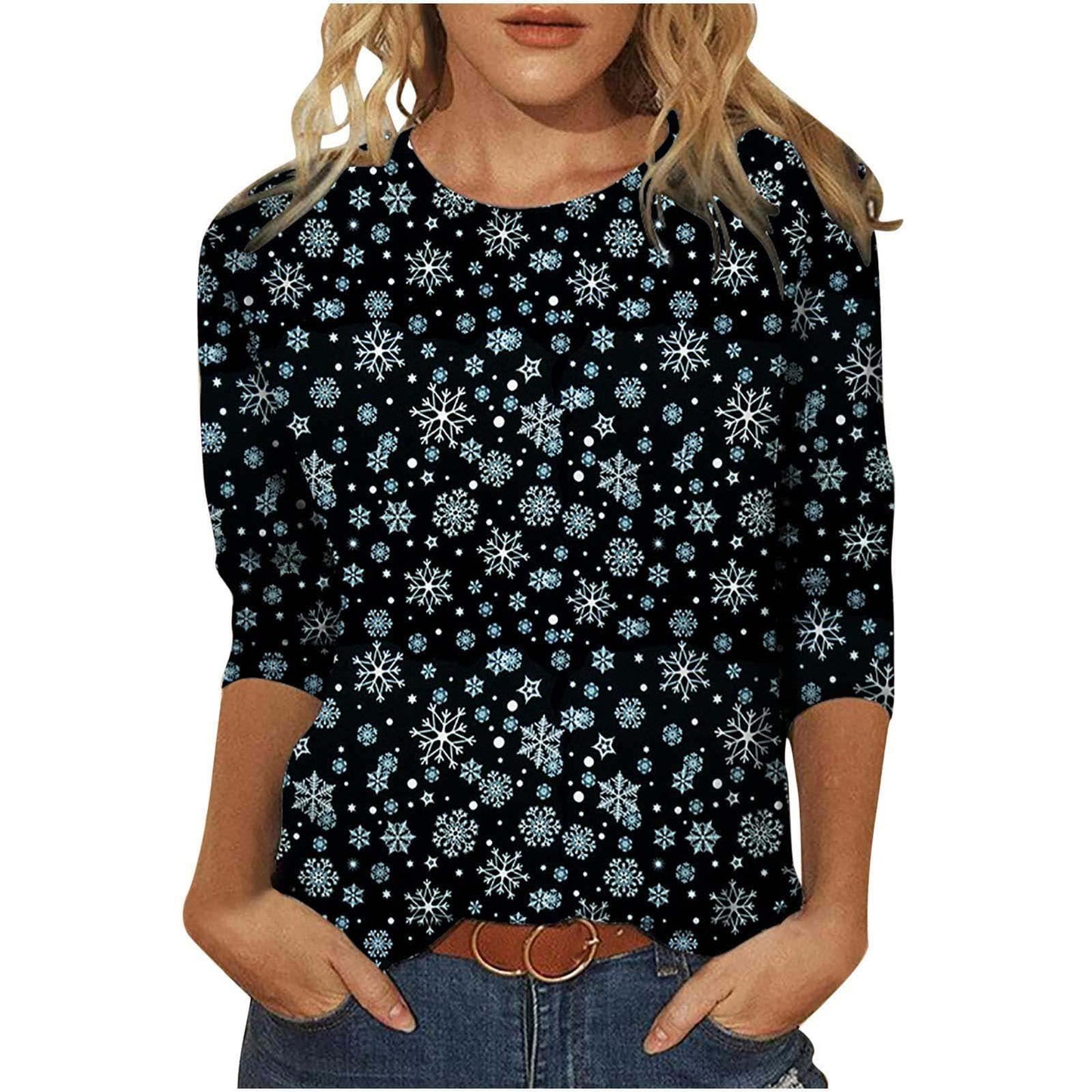 Christmas Women's T-shirt 3d Homewear