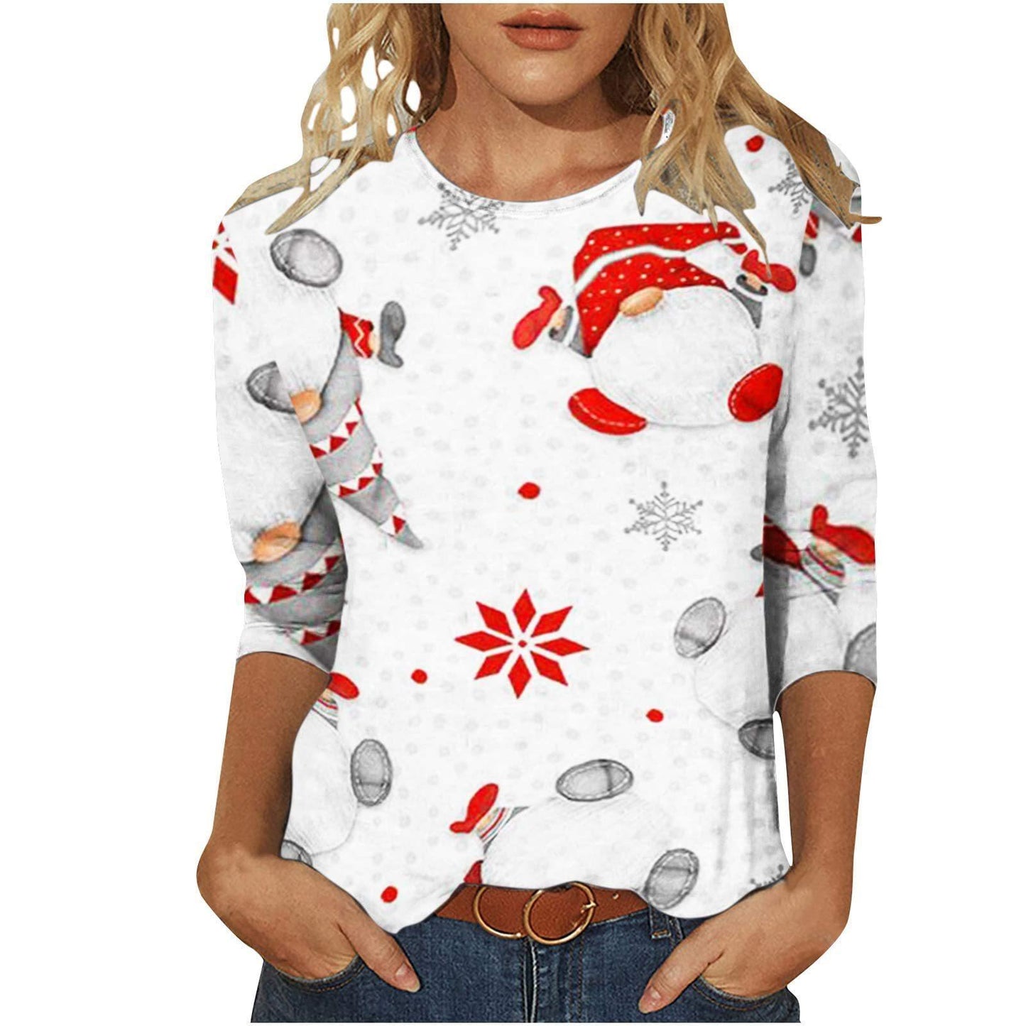 Christmas Women's T-shirt 3d Homewear