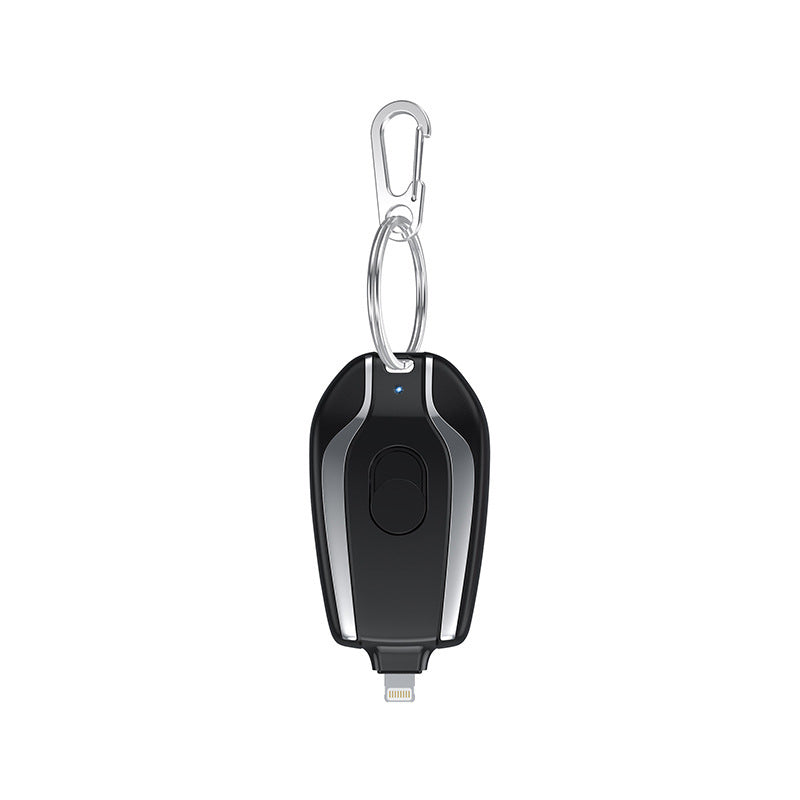 Mini Emergency Key Chain Charging Treasure Wireless