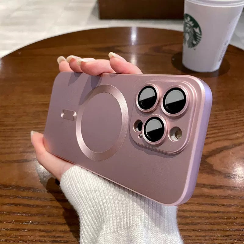 Magsafe Magnetic Suction Is Suitable For Apple 14 Dark Purple Mobile Phone Case IPhone 13pro Interstellar Series TPU Anti-drop