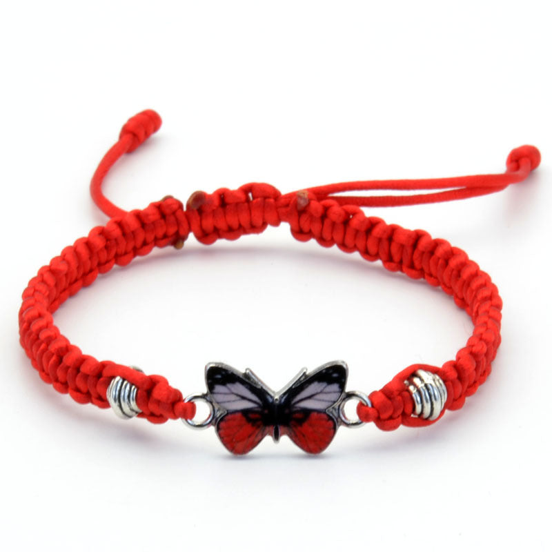 Hand-woven Butterfly Bracelet for Women